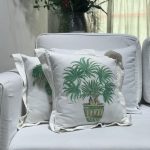 Almofada algodão bananeira