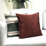 Almofada gorgurão marsala