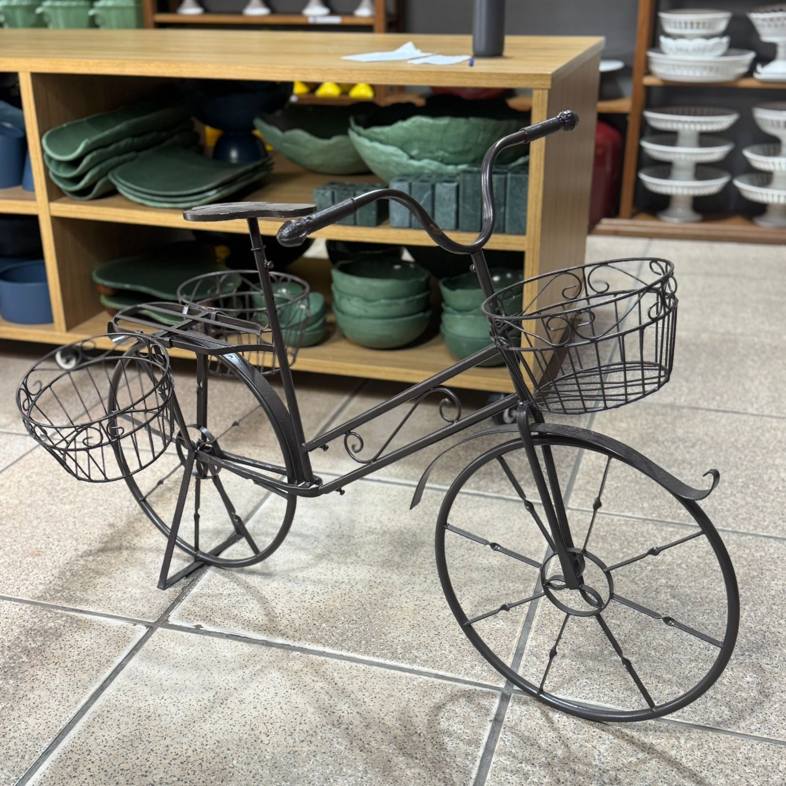 BICICLETA DECORATIVA FERRO G