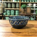 BOWL TRANÇADO CERÂMICA AZUL