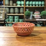 BOWL TRANÇADO CERÂMICA GOIABA