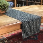 Caminho de mesa algodão poá branco