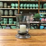 Donzela madeira e vidro