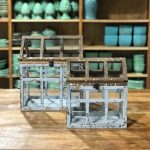 Estufa madeira e vidro