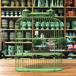 MINI ESTANTE FERRO VERDE