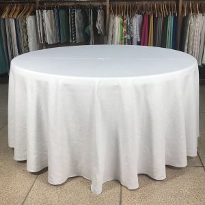 Toalha de mesa linho branco