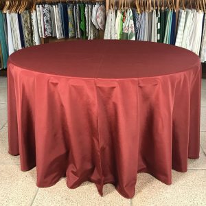 Toalha de mesa gorgurão marsala