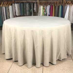 Toalha de mesa linho bege