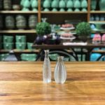 Garrafinha transparente horizontal