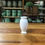 Mini Vaso Liso Ceramica Branca