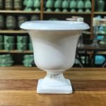 Taça lisa branca ceramica G