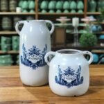 VASO TONEL BRASÃO AZUL