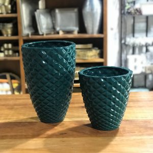 Vaso diamante cerâmica petróleo