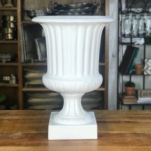 Ânfora ceramica branca 70cm