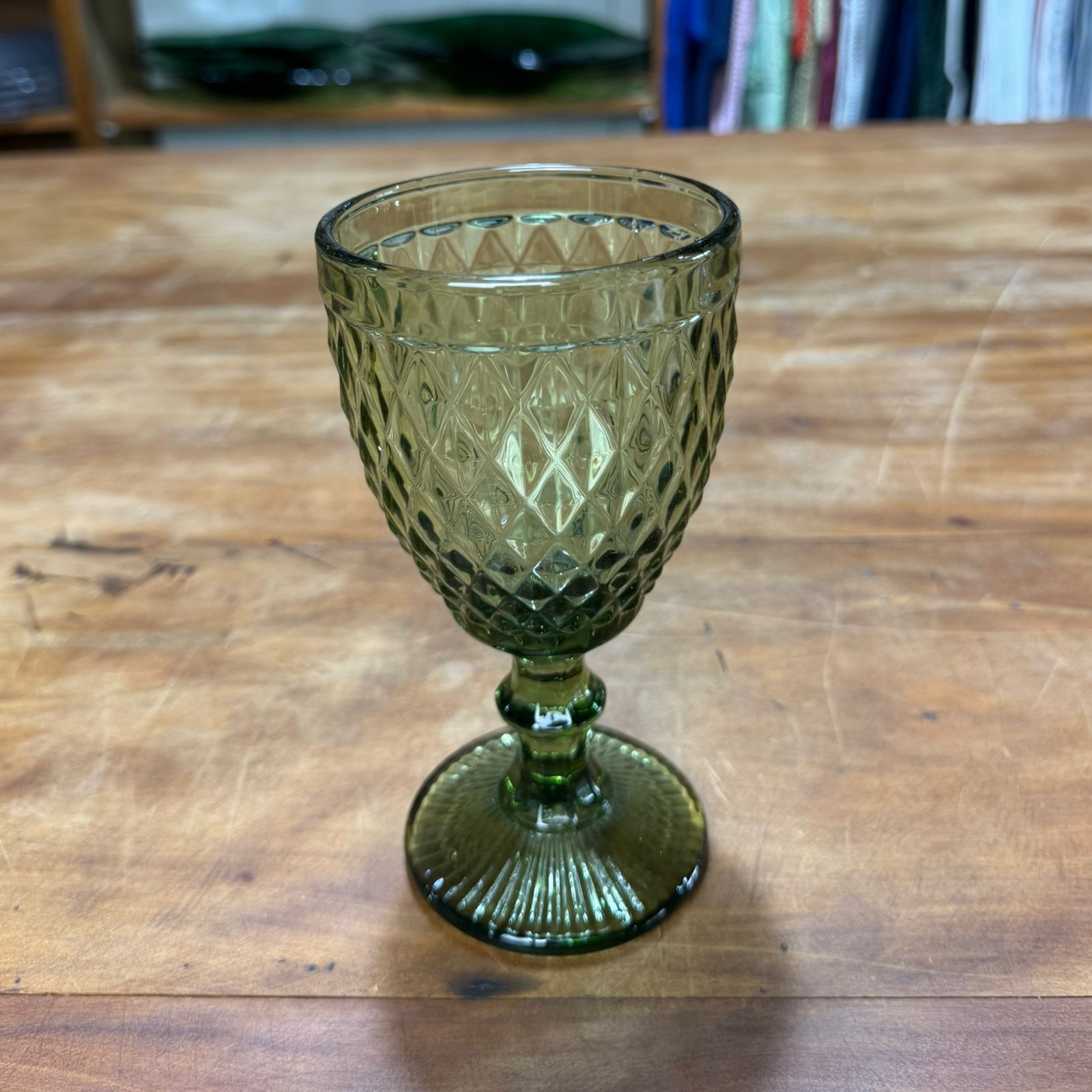 TAÇA BICO DE JACA VERDE