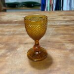 TAÇA BICO DE JACA AMBAR 234 ML