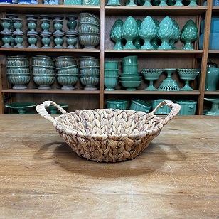 CESTA FIBRA NATURAL OVAL