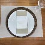 GUARDANAPO PERCAL COM BARRA FENDI