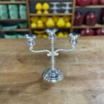 CASTIÇAL PRATA 3 VELAS