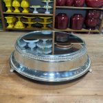 BOLEIRA PRATA 30 CM