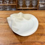 CENTRO DE MESA CERÂMICA BORDA IRREGULAR