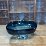 BOWL QUADRADO VIDRO AZUL