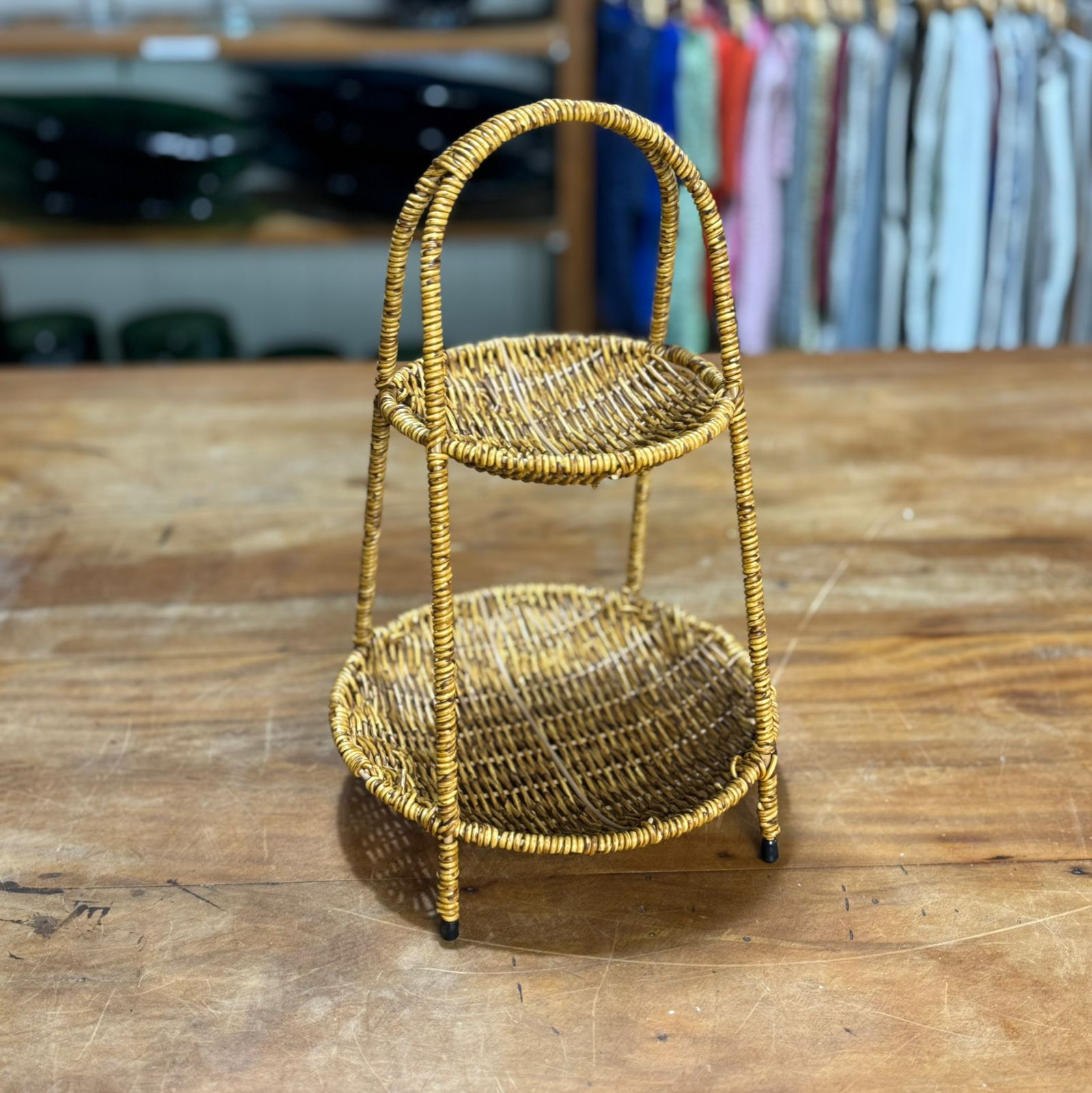 PORTA DOCE 2 ANDARES REDONDO FIBRA SINTETICA M