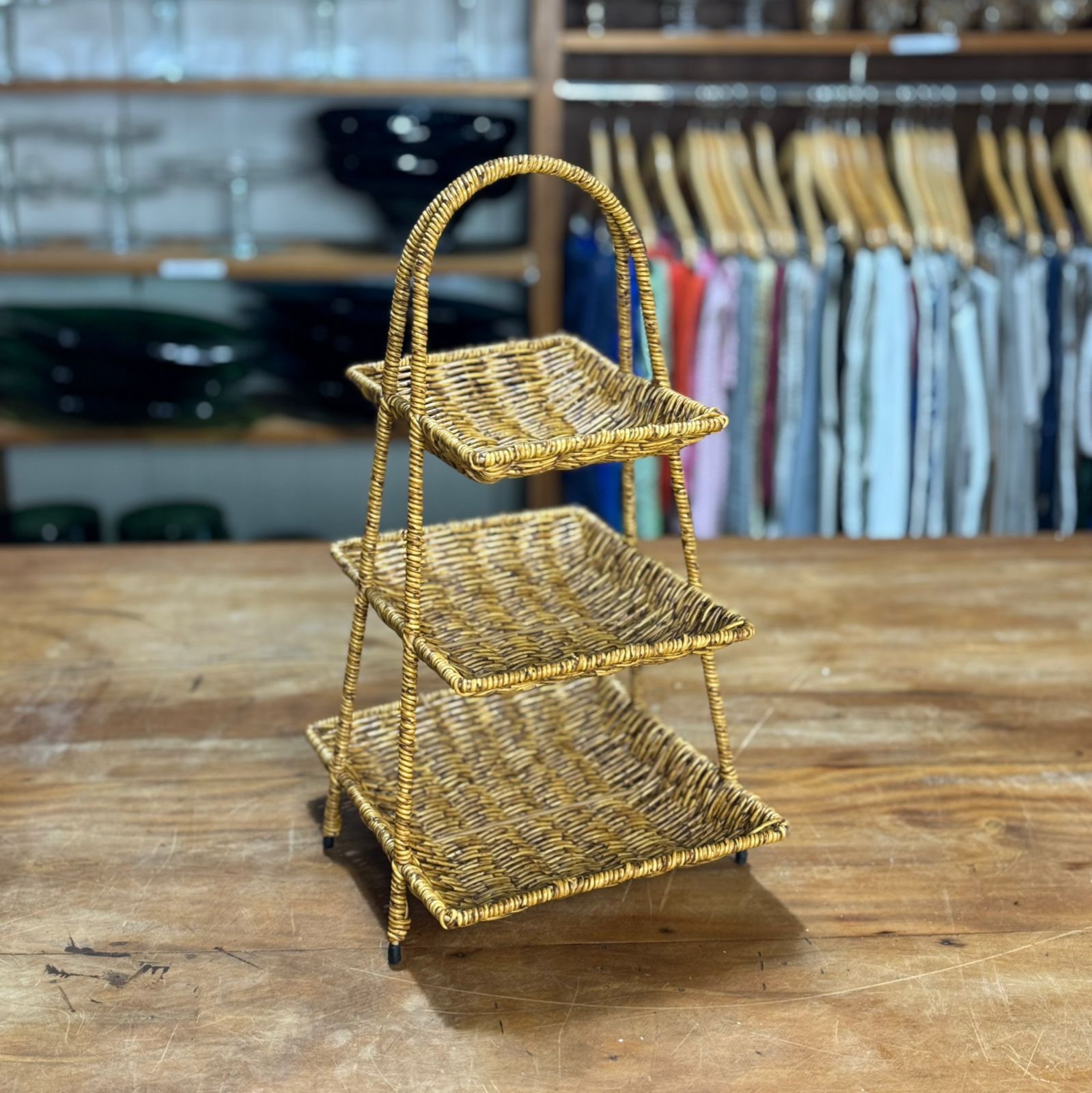 PORTA DOCE 3 ANDAR QUADRADO FIBRA SINTETICA G